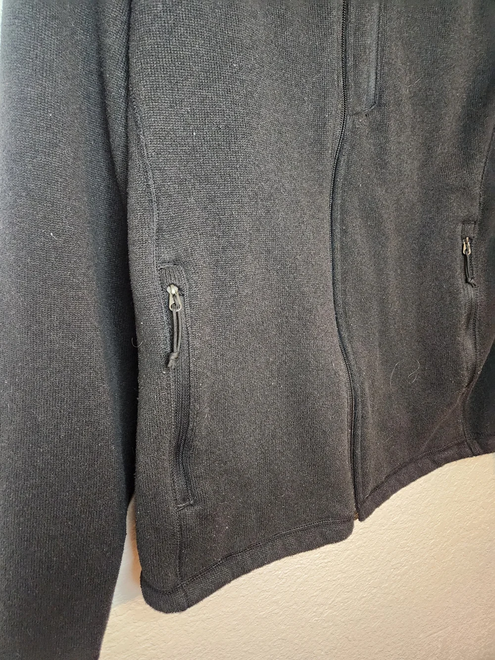 The North Face Black Full-Zip Fleece Jacket men's L